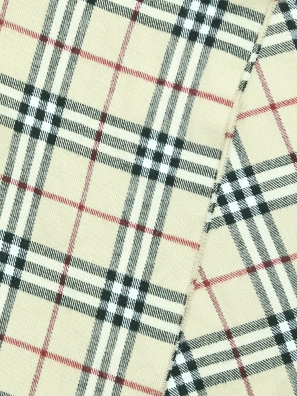 Made In England 100% Lambswool Signature Burberry Pattern - Picture 2 of 3